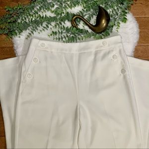 Vintage Sailor-style White Trouser